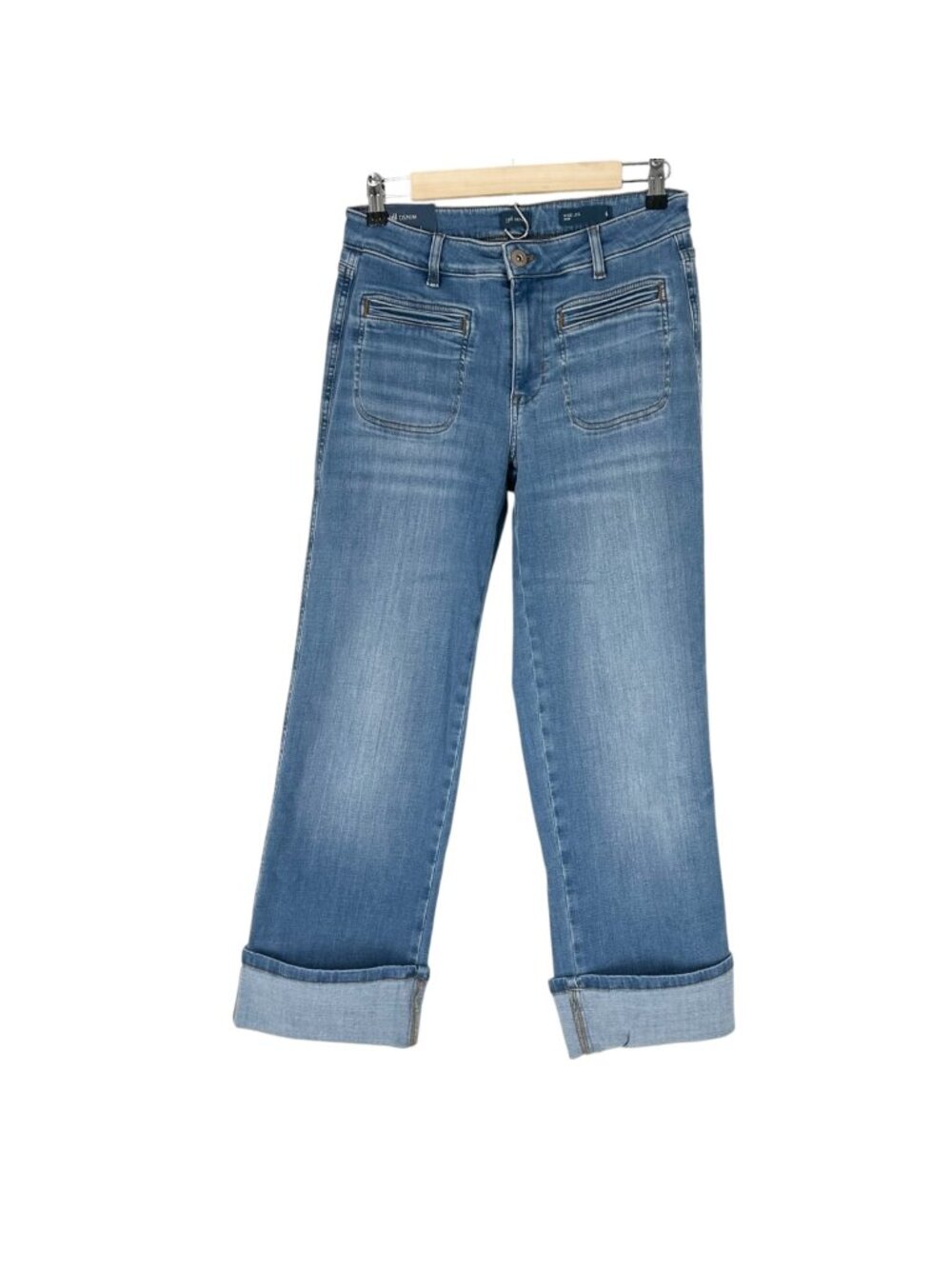 NWT J. Jill Wide-Leg Crop Jeans in Riviera Wash